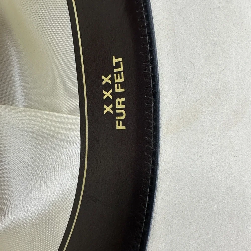 Eddy Bros New Breed xxx‎ Fur felt hat 7 1/4 Light Colored